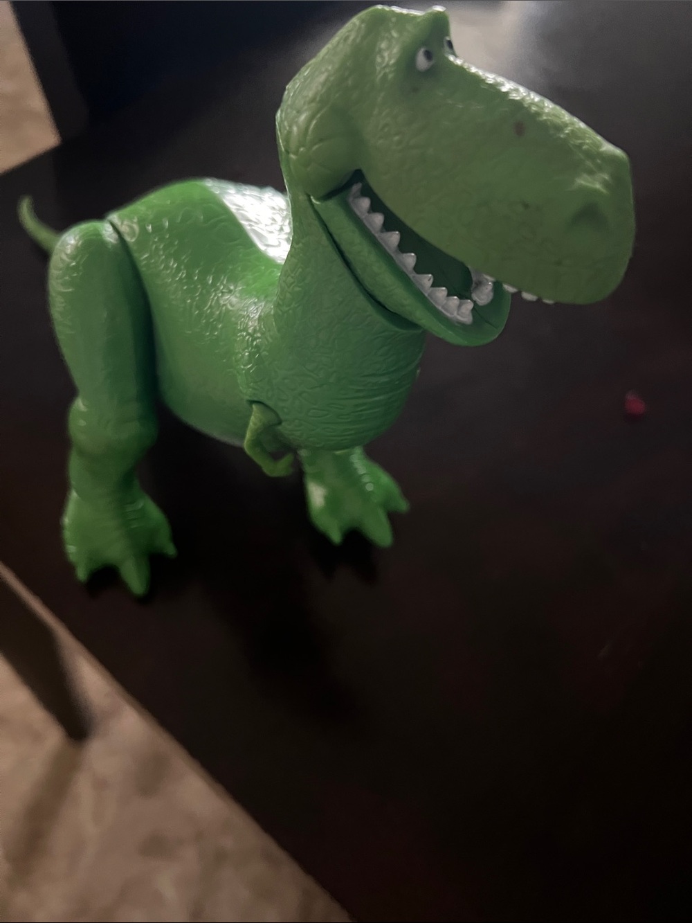 Green Reptile Toy Figure - Durable Pet-safe Play Figure